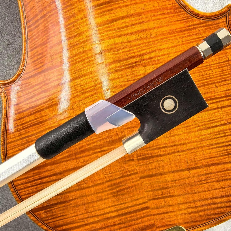 VINGOBOW Violin Bow Silicone Thumb Rest Cover Ergonomic Support for Violin Bows Non-Slip Comfort Fatigue Relief - Image 2